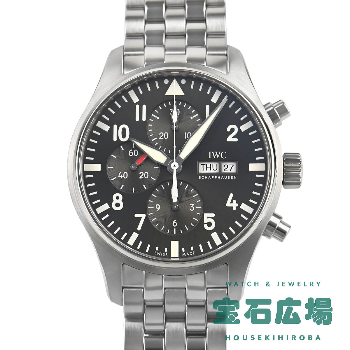 IWC アイダブリューシー パイロット・ウォッチ・クロノグラフ・スピットファイア IW377719 中古 メンズ 腕時計