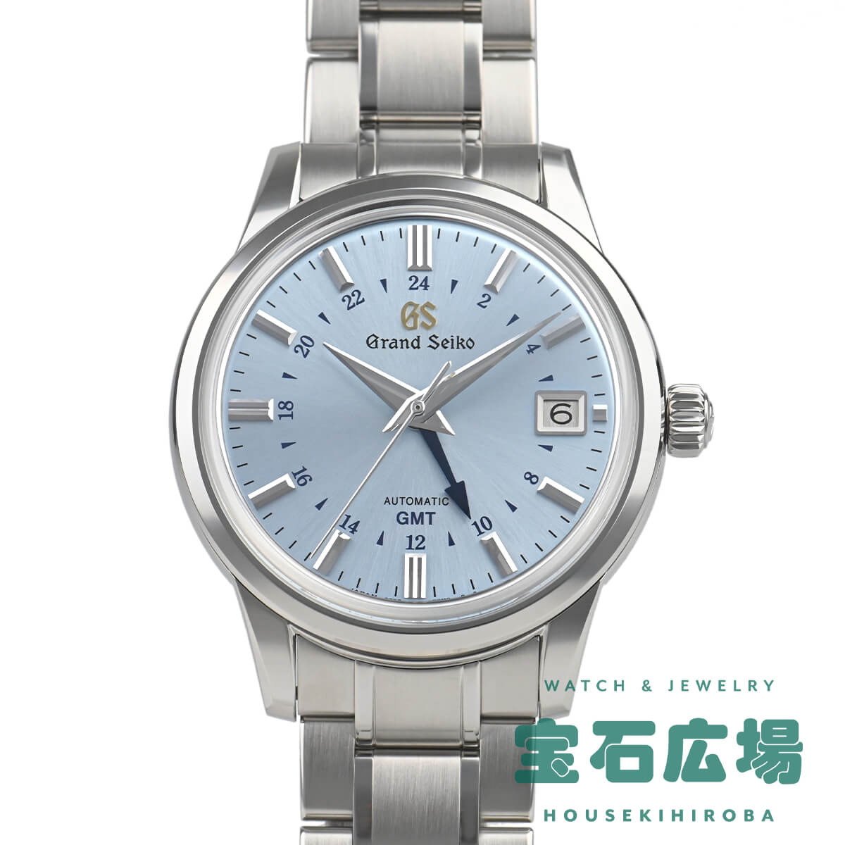 グランドセイコー Grand Seiko エレガンスコレクション GMT 25周年記念 限定1700本 SBGM253 9S66-00M0 中古 極美品 メンズ 腕時計