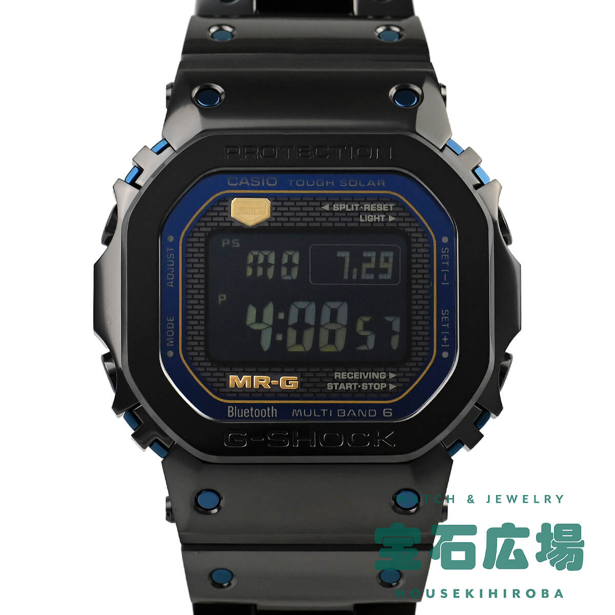 カシオ CASIO (中古) MR-G「青墨」 MRG-B5000BA-1JR 中古 極美品 メンズ 腕時計