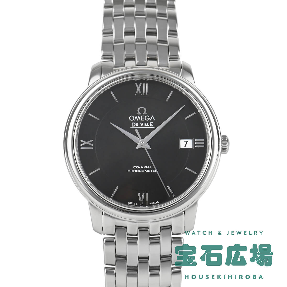 オメガ OMEGA デ・ヴィル プレステージ コーアクシャル 424.10.37.20.01.001 中古 メンズ 腕時計