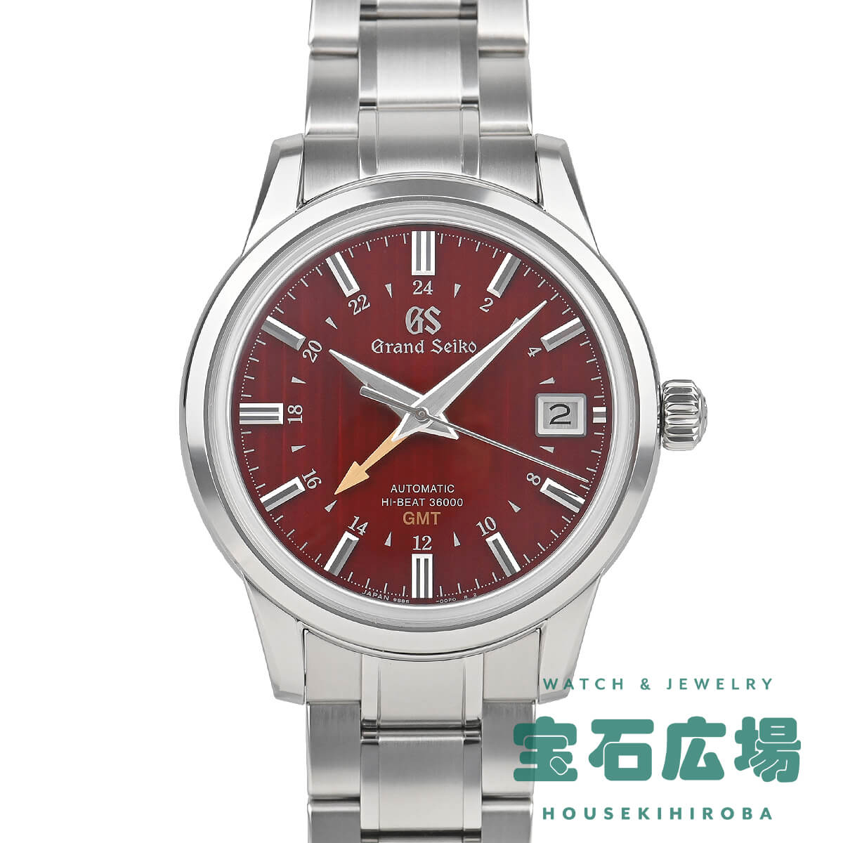 グランドセイコー Grand Seiko エレガンスコレクション「床もみじ」GMT マスターショップ限定 SBGJ273 9S86-00N0 中古 未使用品 メンズ 腕時計