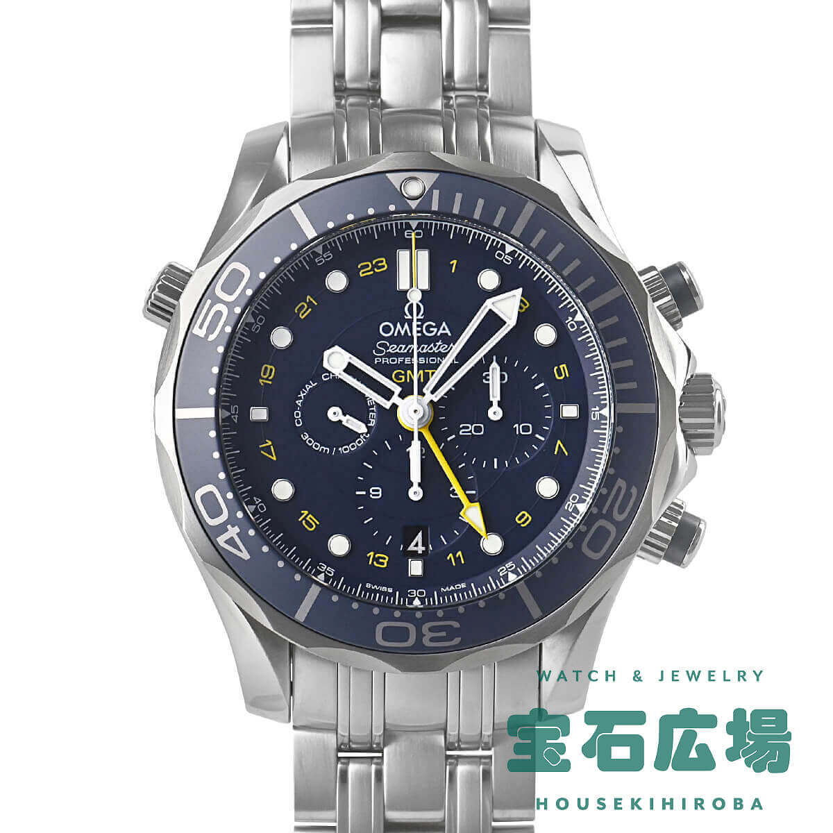 OMEGA オメガ シーマスター ダイバー300M コーアクシャルGMT