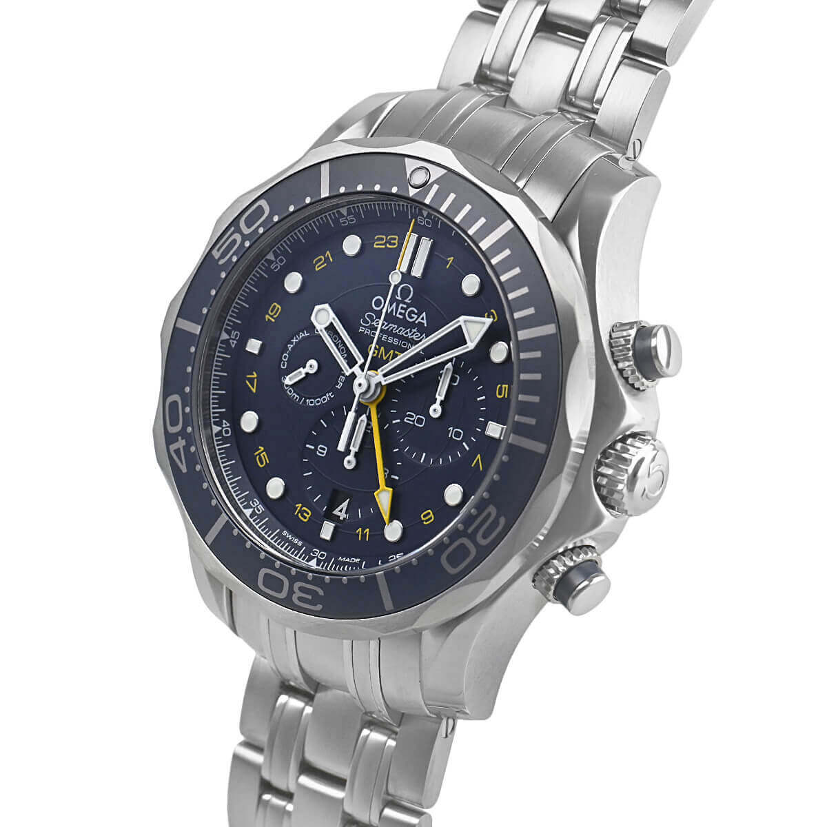 OMEGA オメガ シーマスター ダイバー300M コーアクシャルGMT クロノ  