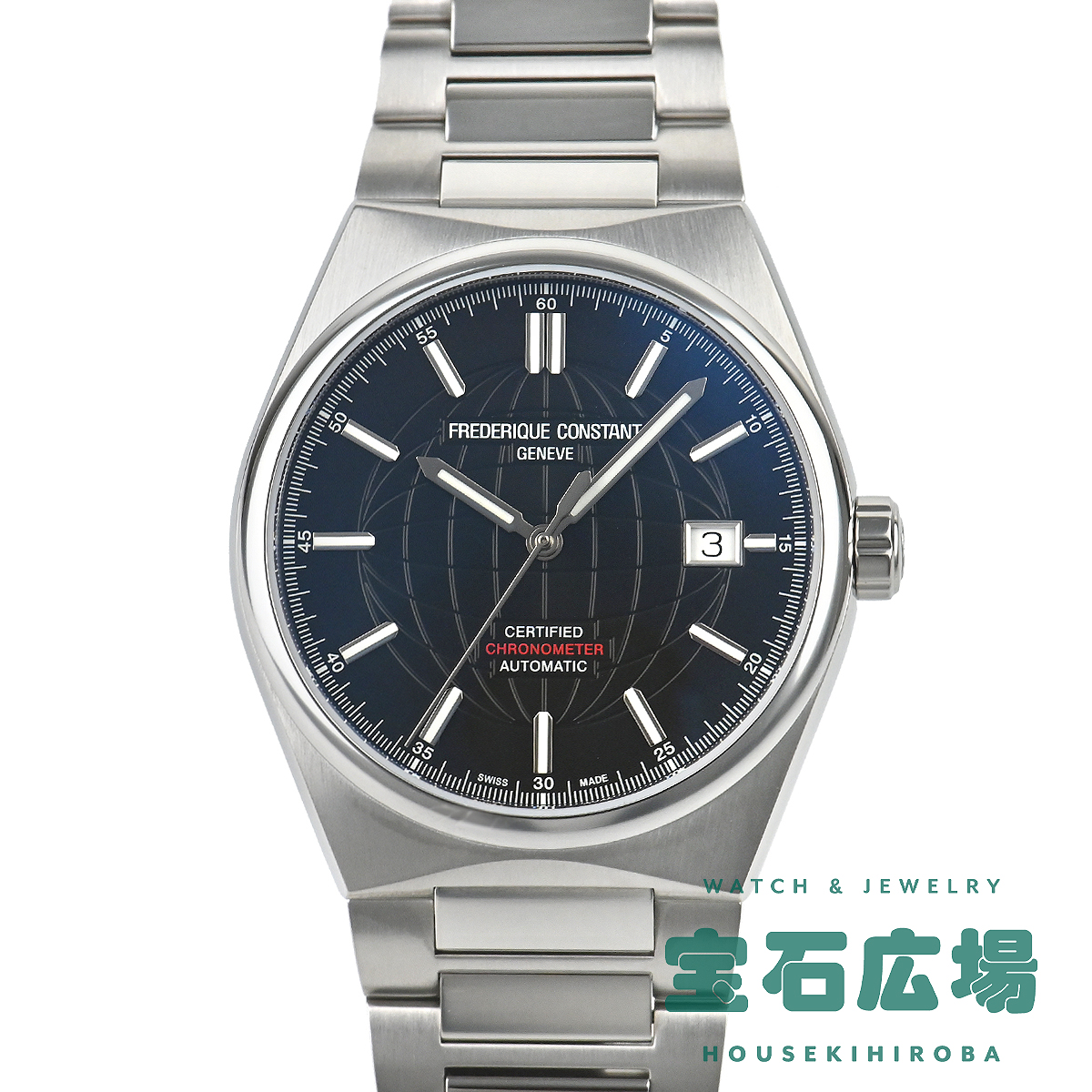 フレデリック コンスタント FREDERIQUE CONSTANT ハイライフ オートマチック COSC FC-303B3NH6B 中古 未使用品 メンズ 腕時計