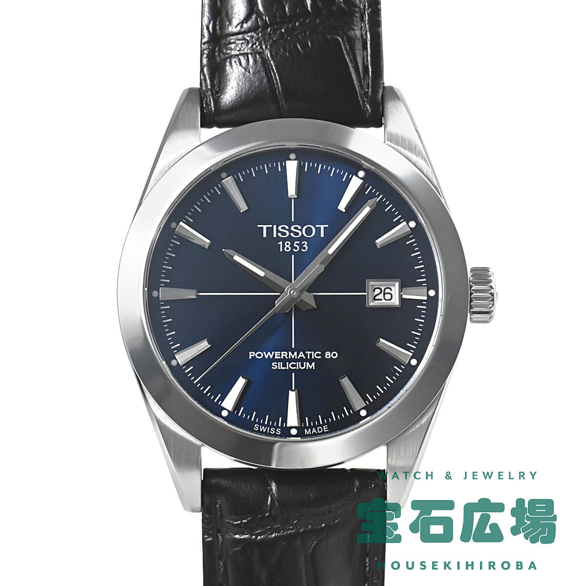 ティソ Tissot (中古) ジェントルマン パワーマティック80 シリシウム T127.407.16.041.01 中古 メンズ 腕時計