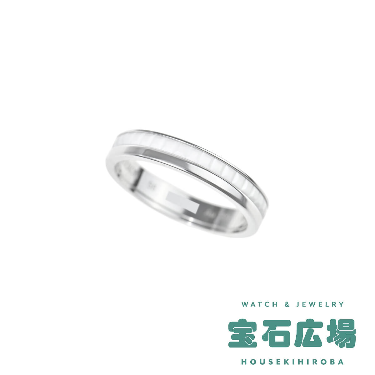 BOUCHERON（ブシュロン） キャトル ダブルホワイト（ハーフ）リング