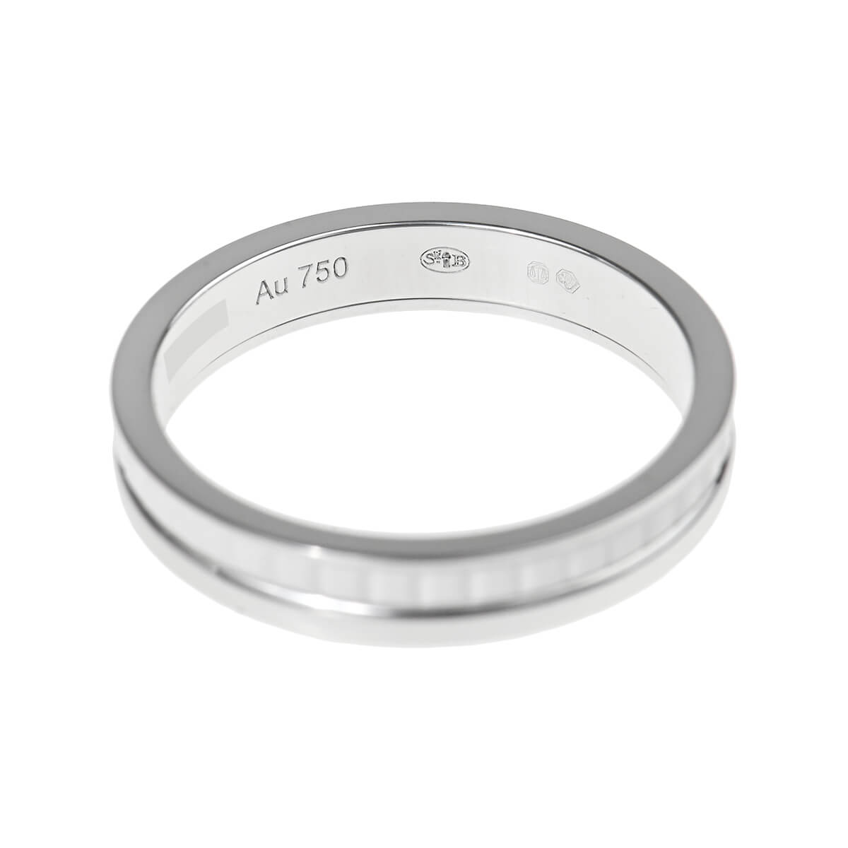 BOUCHERON（ブシュロン） キャトル ダブルホワイト（ハーフ）リング