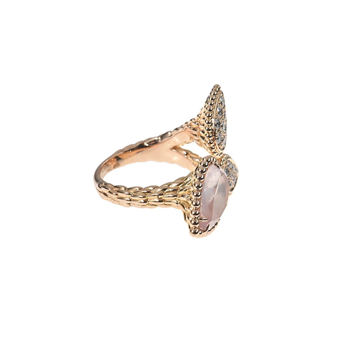 BOUCHERON ブシュロン セルパンボエム 3モチーフ ピンククオーツ