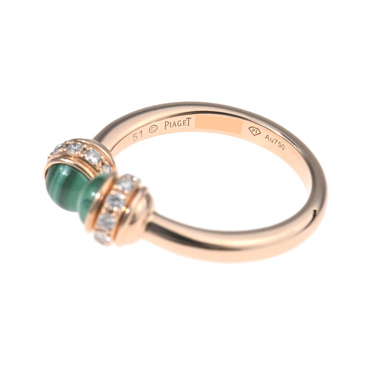 PIAGET（ピアジェ） ポセション マラカイト・ダイヤ リング G34P5D51 
