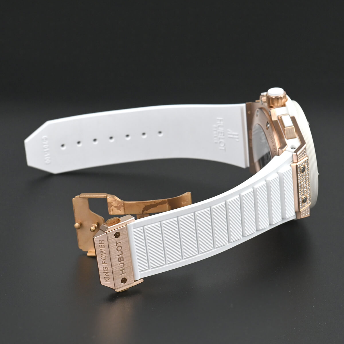 ほぼ未使用！HUBLOT　ウブロ　ラバーベルト　ホワイト　42mm ウニコ ほぼ未使用！HUBLOT ウブロ ラバーベルト ホワイト 42mm ウニコ