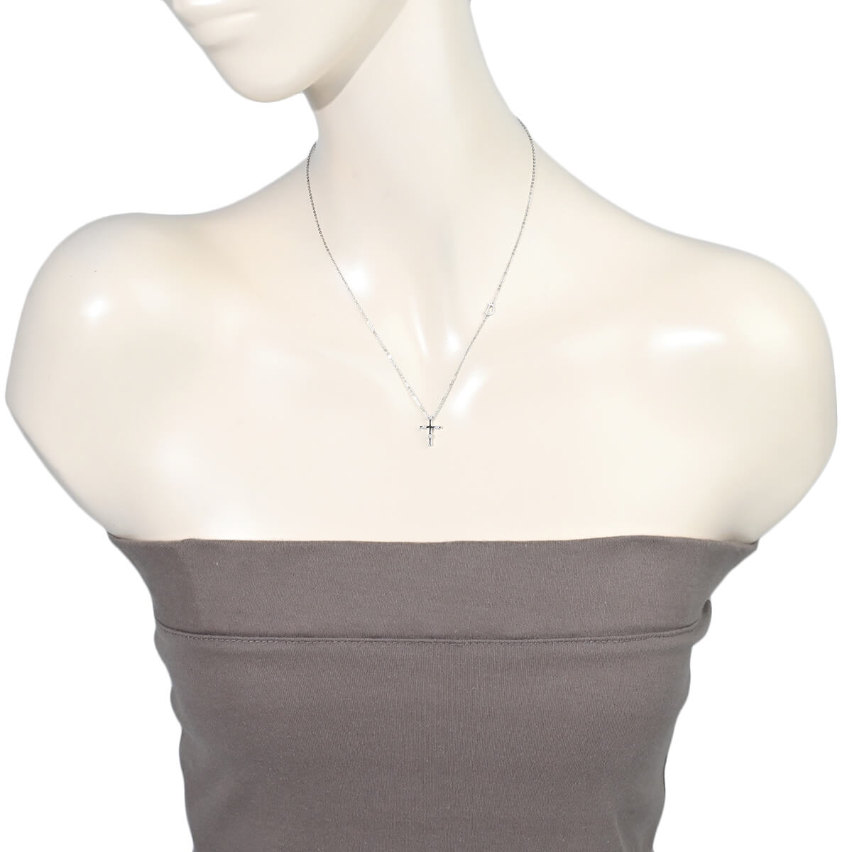 DAMIANI（ダミアーニ） ミニシンボリ クロス 4Pダイヤ ペンダント