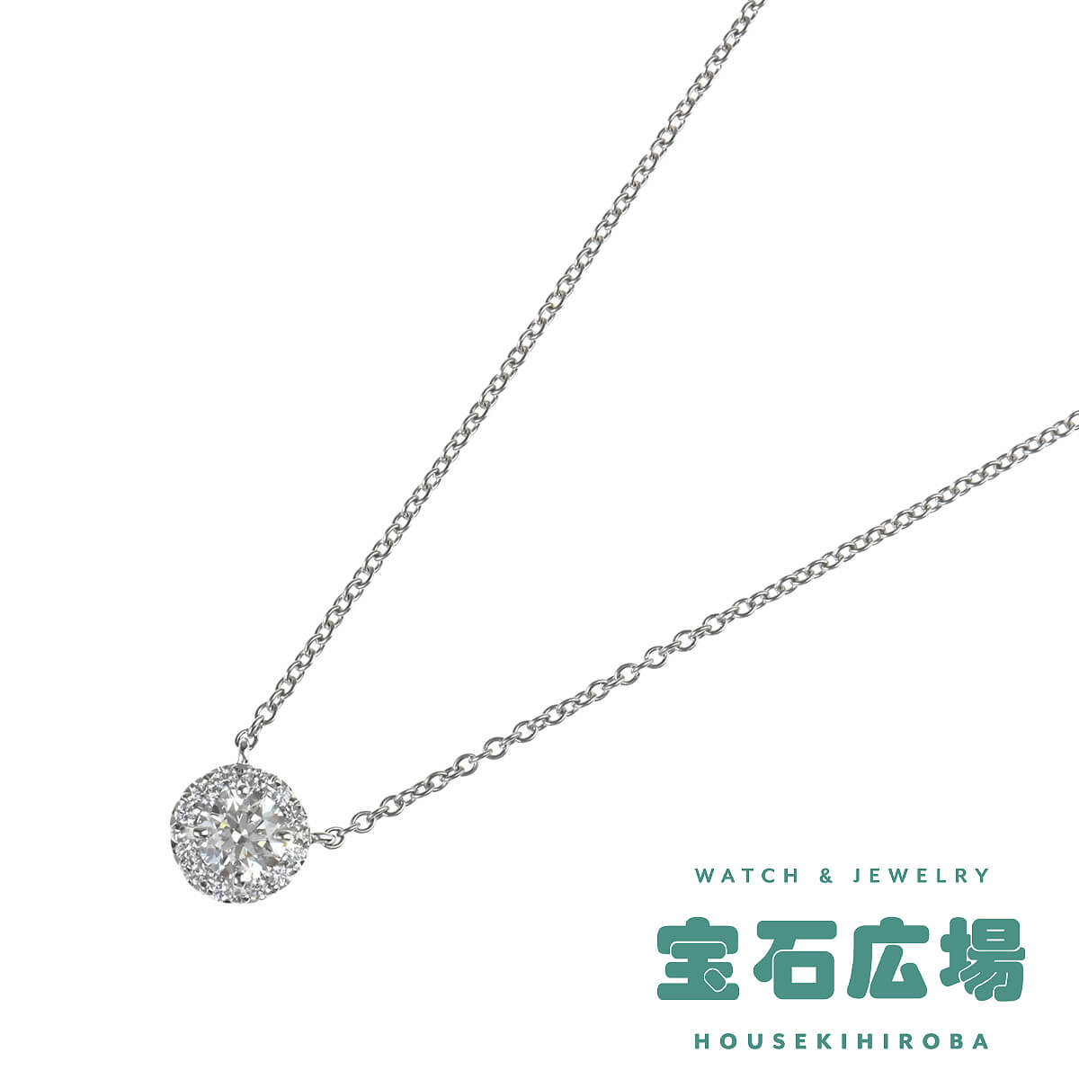 ティファニー TIFFANY＆Co. ソレスト 1Pダイヤ・ダイヤ ネックレス  中古 レディース ジュエリー