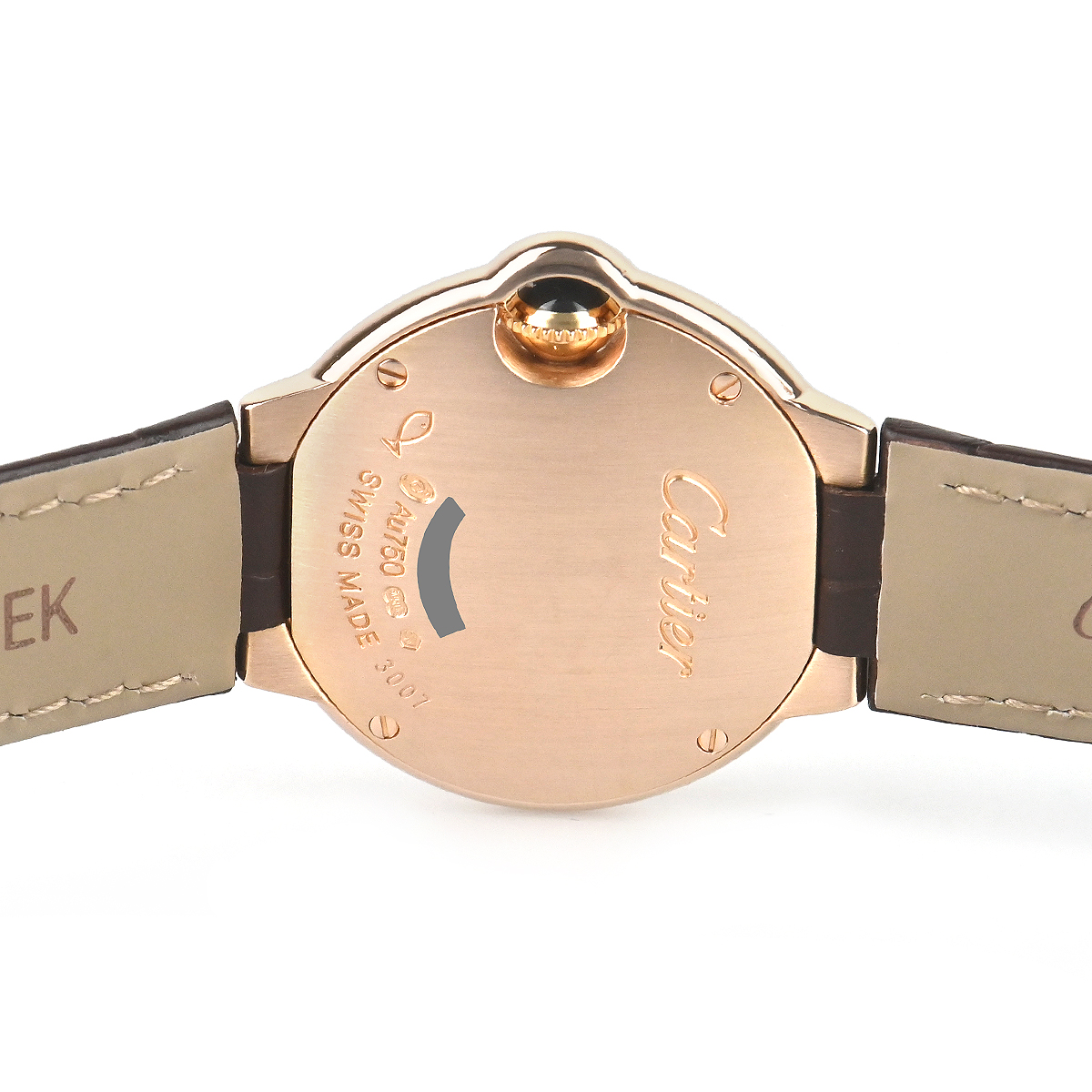 Cartier カルティエ バロン ブルー 28mm W6900256 中古 レディース  