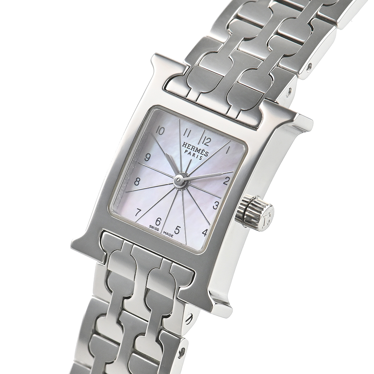 HERMES（エルメス） HERMES Hウォッチ ミニ HH1.110.214/4835 中古 