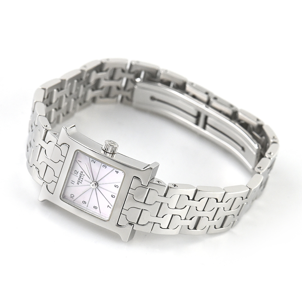 HERMES（エルメス） HERMES Hウォッチ ミニ HH1.110.214/4835 中古 