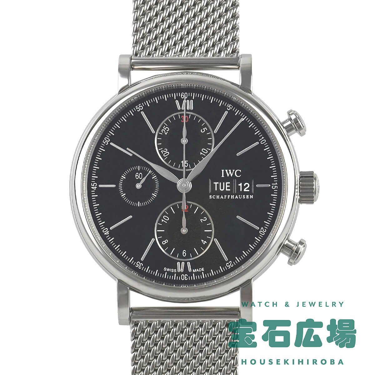 IWC ポートフィノ IW391002 クロノグラフ デイデイト自動巻き メンズ ポートフィノ クロノグラフ[IW391002] Portofino Chronograph