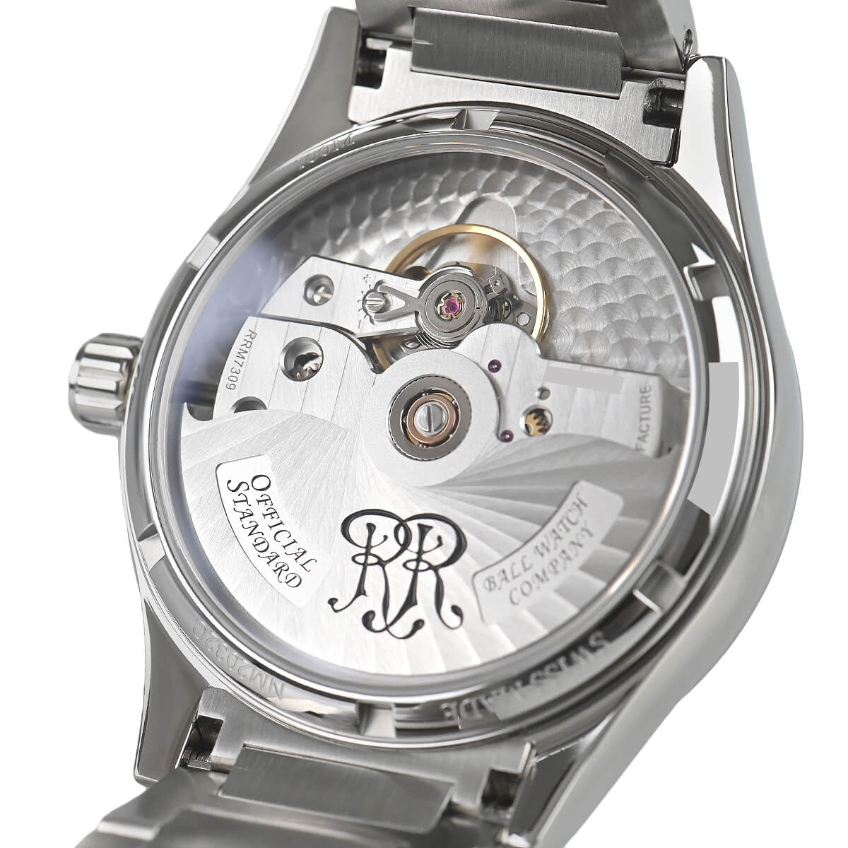 ☆美品★箱・保証書付き【BALLWATCH】ボールウォッチ エンジニアM マーベライト  NM2032C-S1CJ-BE 自動巻き メンズ_694674 BALL Watch（ボール ウォッチ） エンジニアM マーベライト NM2032C