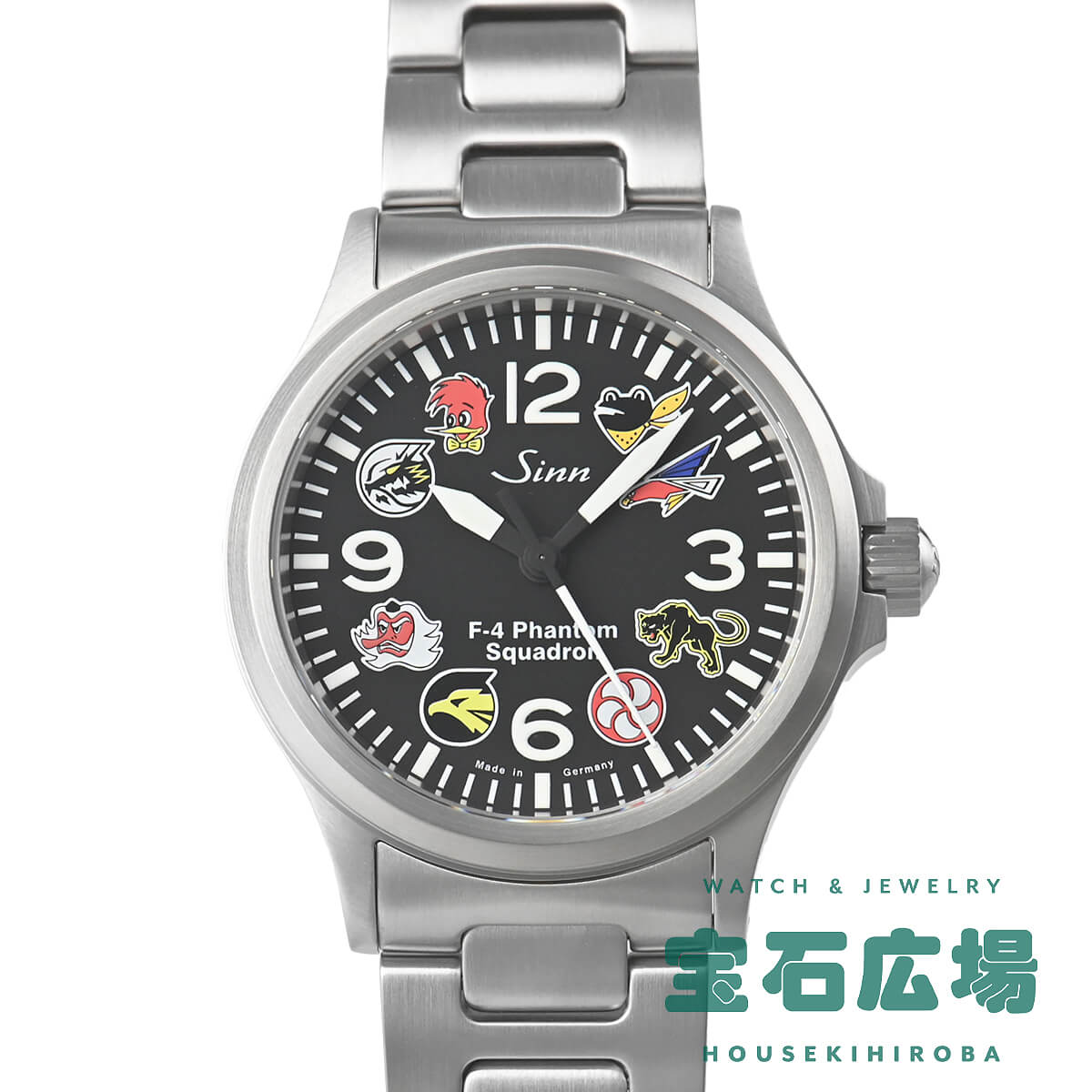 ジン Sinn 556.ファントム 日本限定100本 556.F-4 中古 メンズ 腕時計