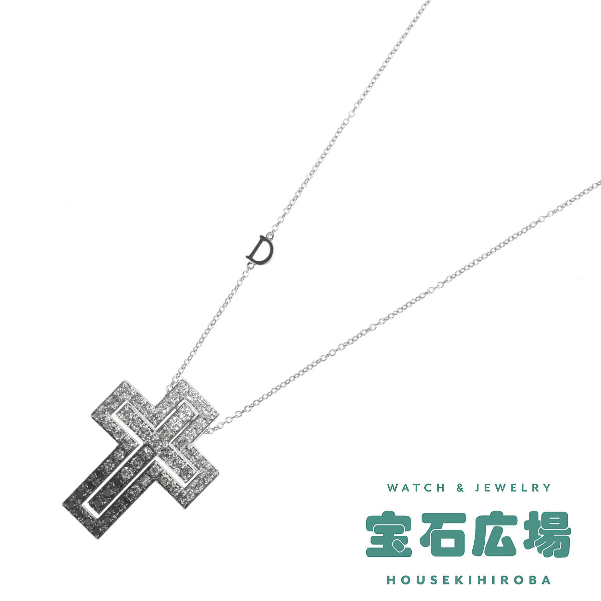 ダミアーニ DAMIANI ベルエポック ブラックシェード（M） ブラックダイヤ・ダイヤ ペンダントネックレス 20102480 新品 ユニセックス ジュエリー