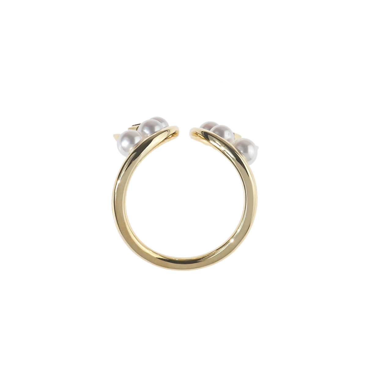 TASAKI（タサキ） デインジャー プラス 6Pパール リング R-4784-18KYG 