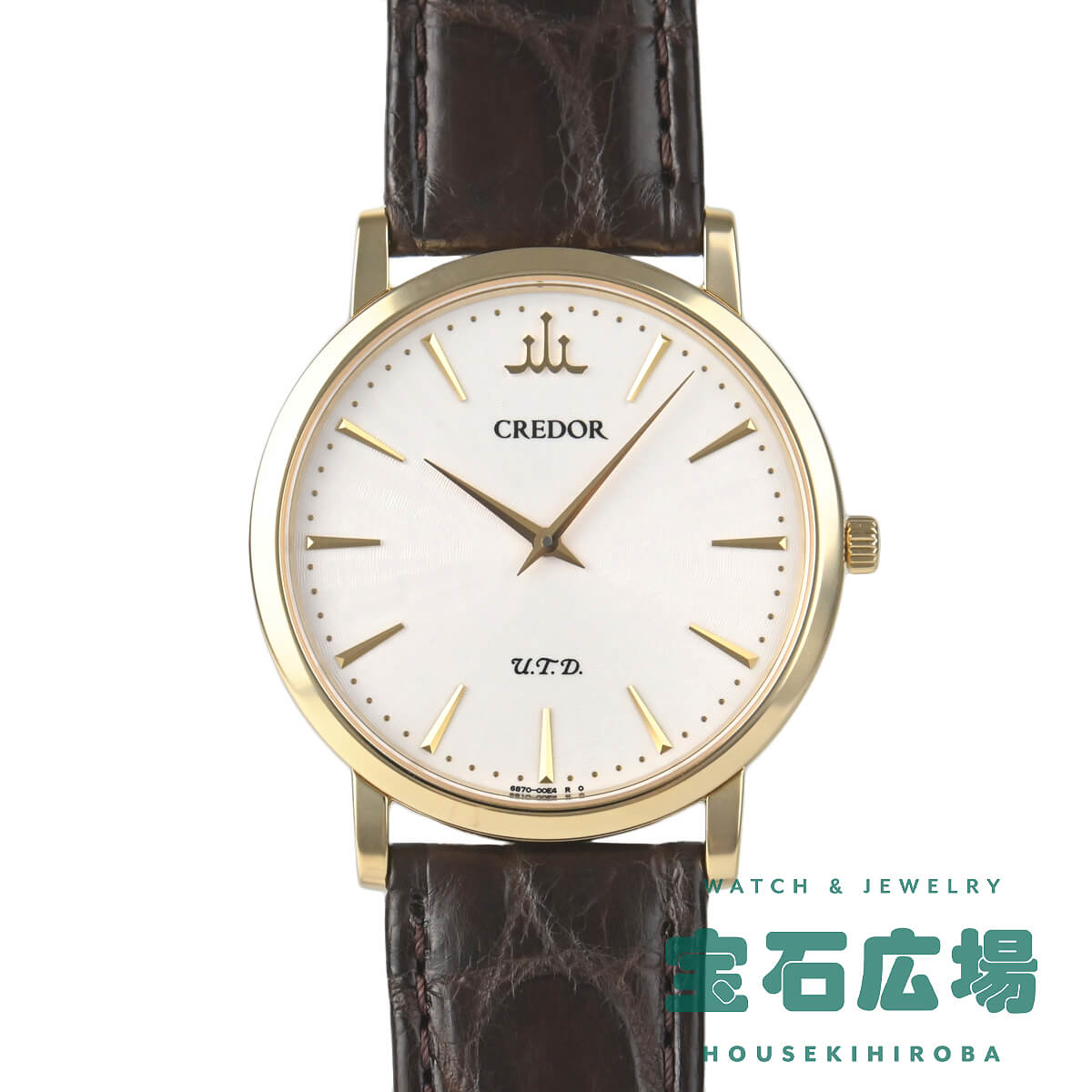 CREDOR セイコー SEIKO クレドールシグノ GBAQ976 6870-00B0 中古