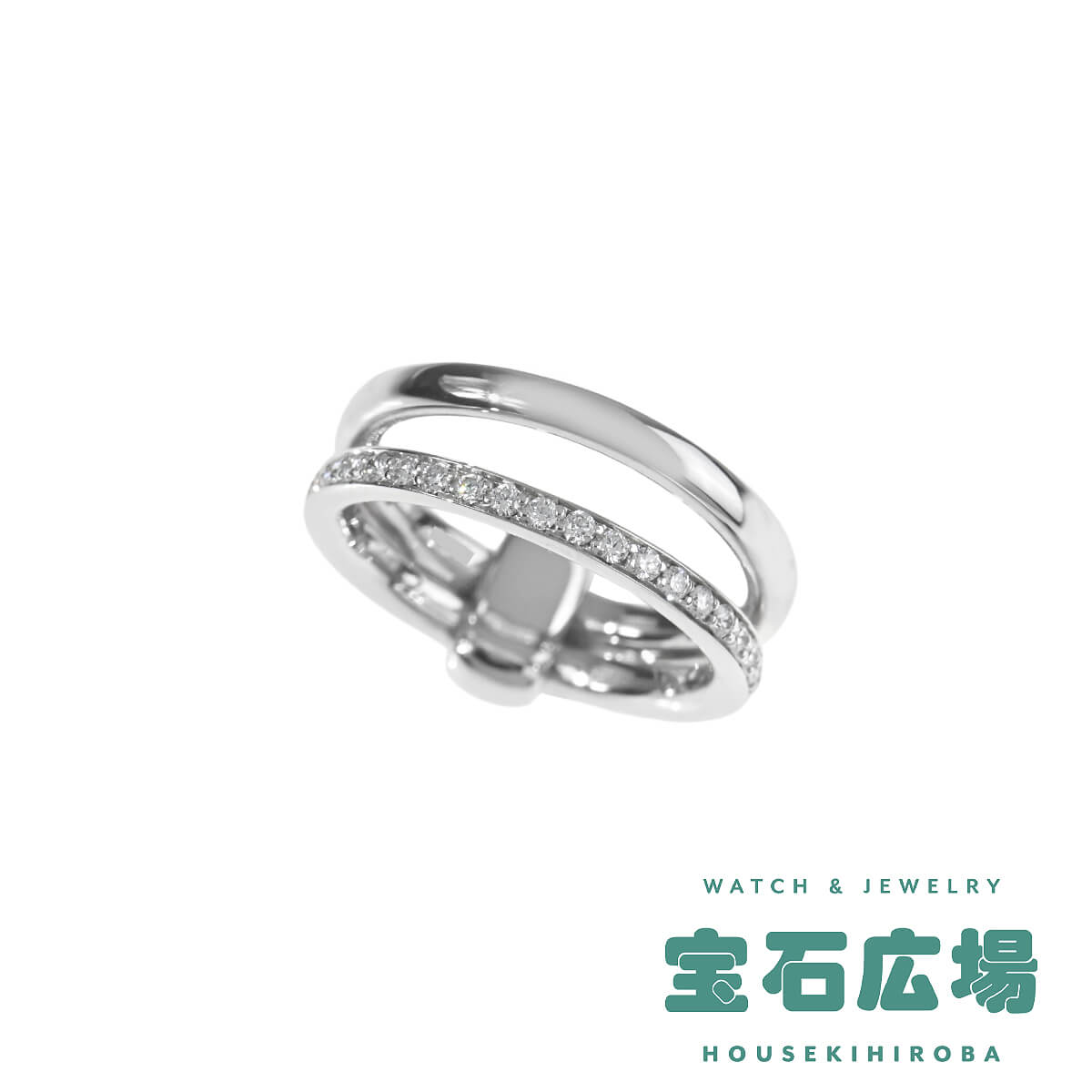 ポメラート Pomellato トゥギャザー ダイヤ ダブルリング