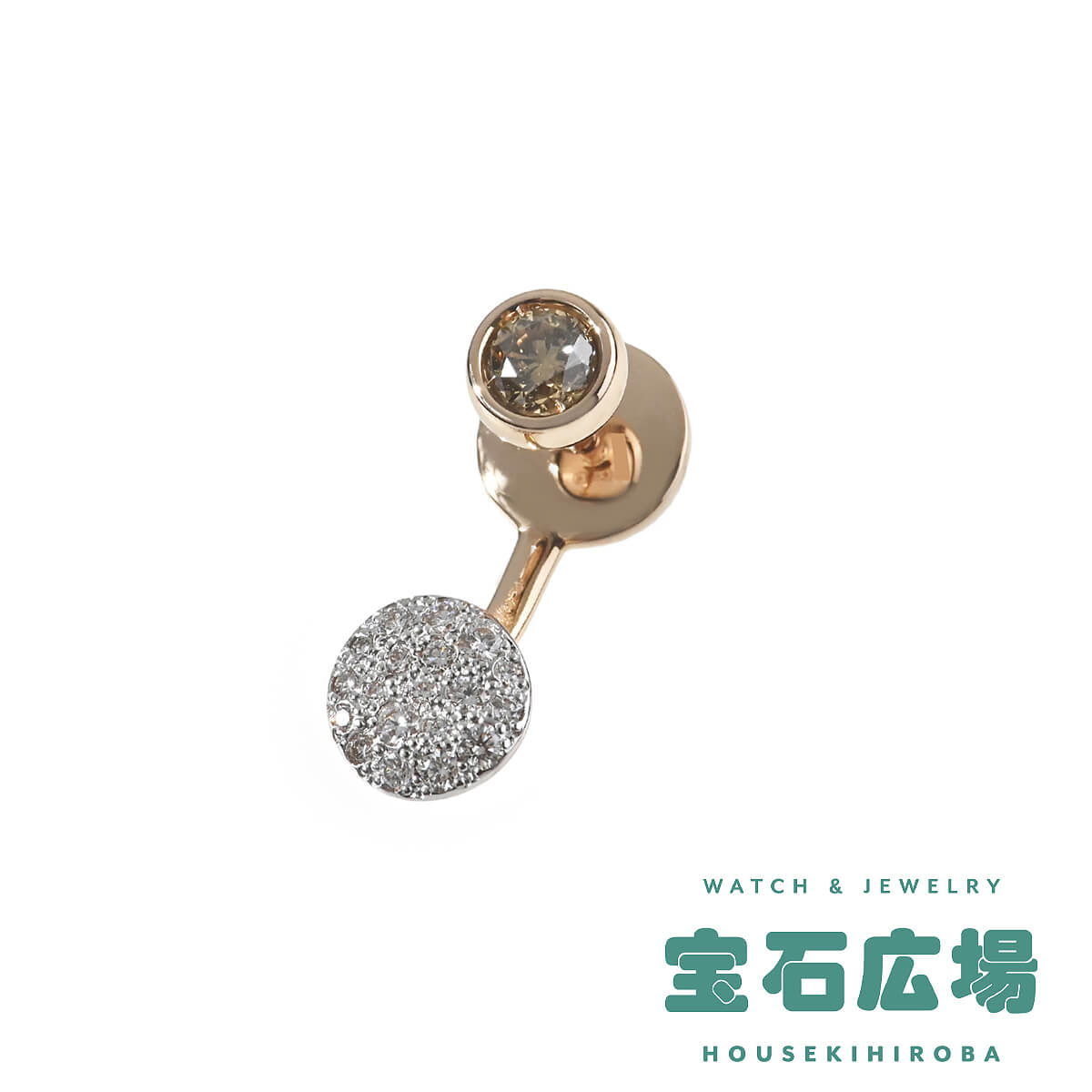 ポメラート サッビア リング k18RG ホワイトダイヤモンド 55号