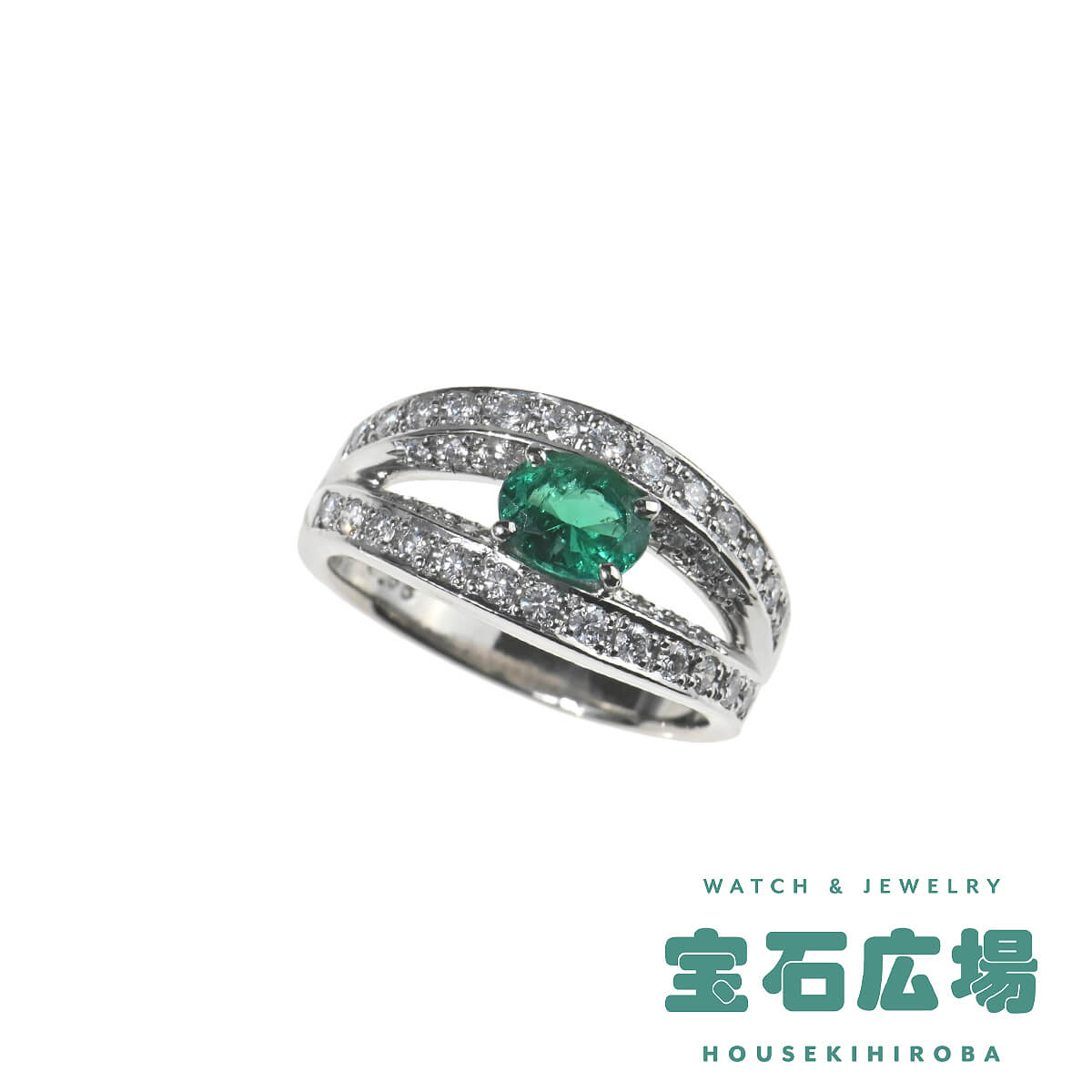 TASAKI（タサキ） TASAKI 1Pエメラルド・ダイヤ リング 中古 