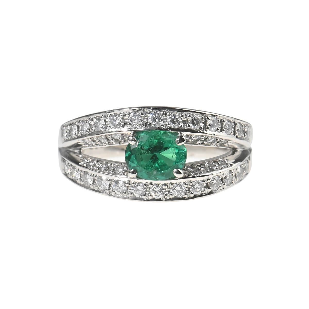 TASAKI（タサキ） TASAKI 1Pエメラルド・ダイヤ リング 中古 