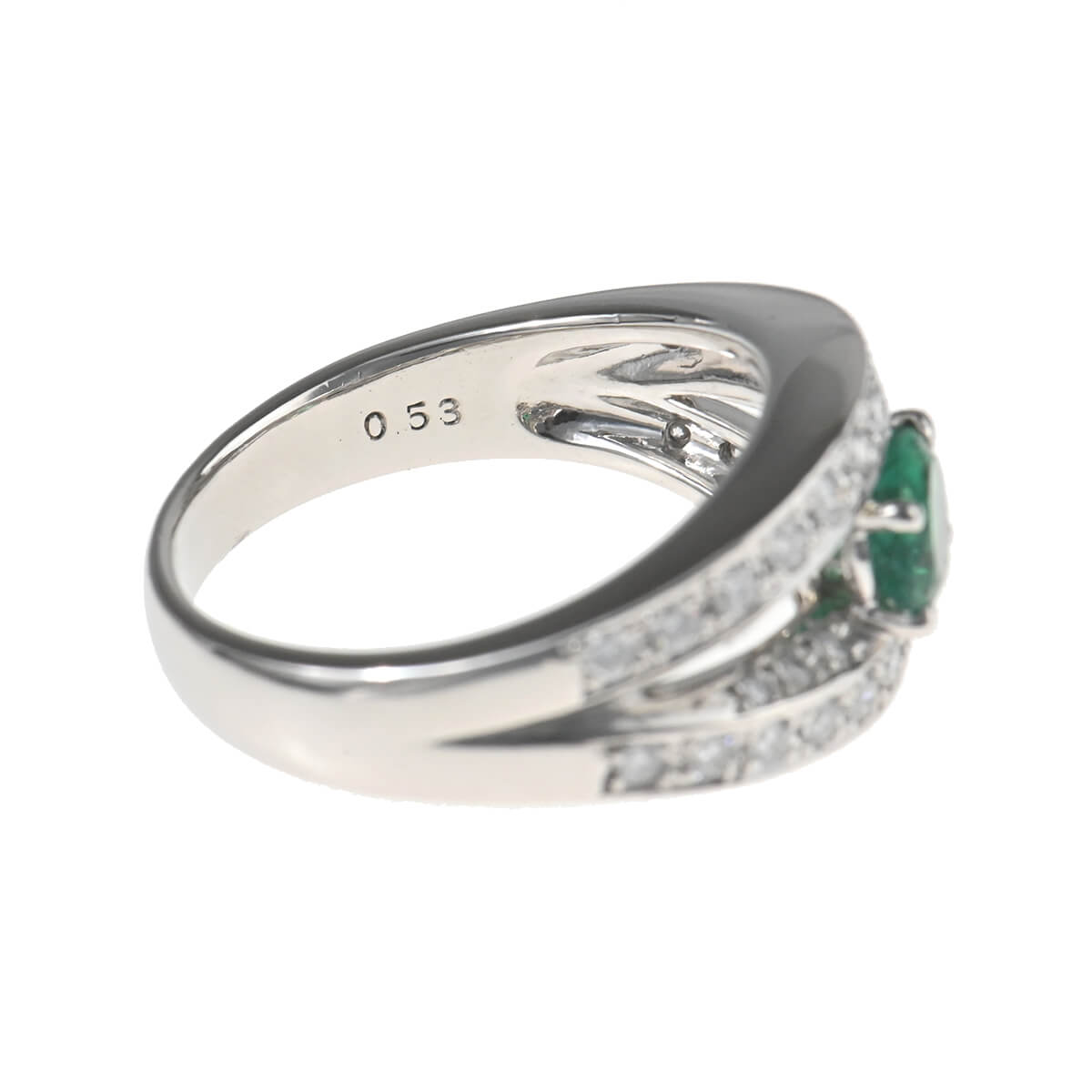 TASAKI（タサキ） TASAKI 1Pエメラルド・ダイヤ リング 中古 