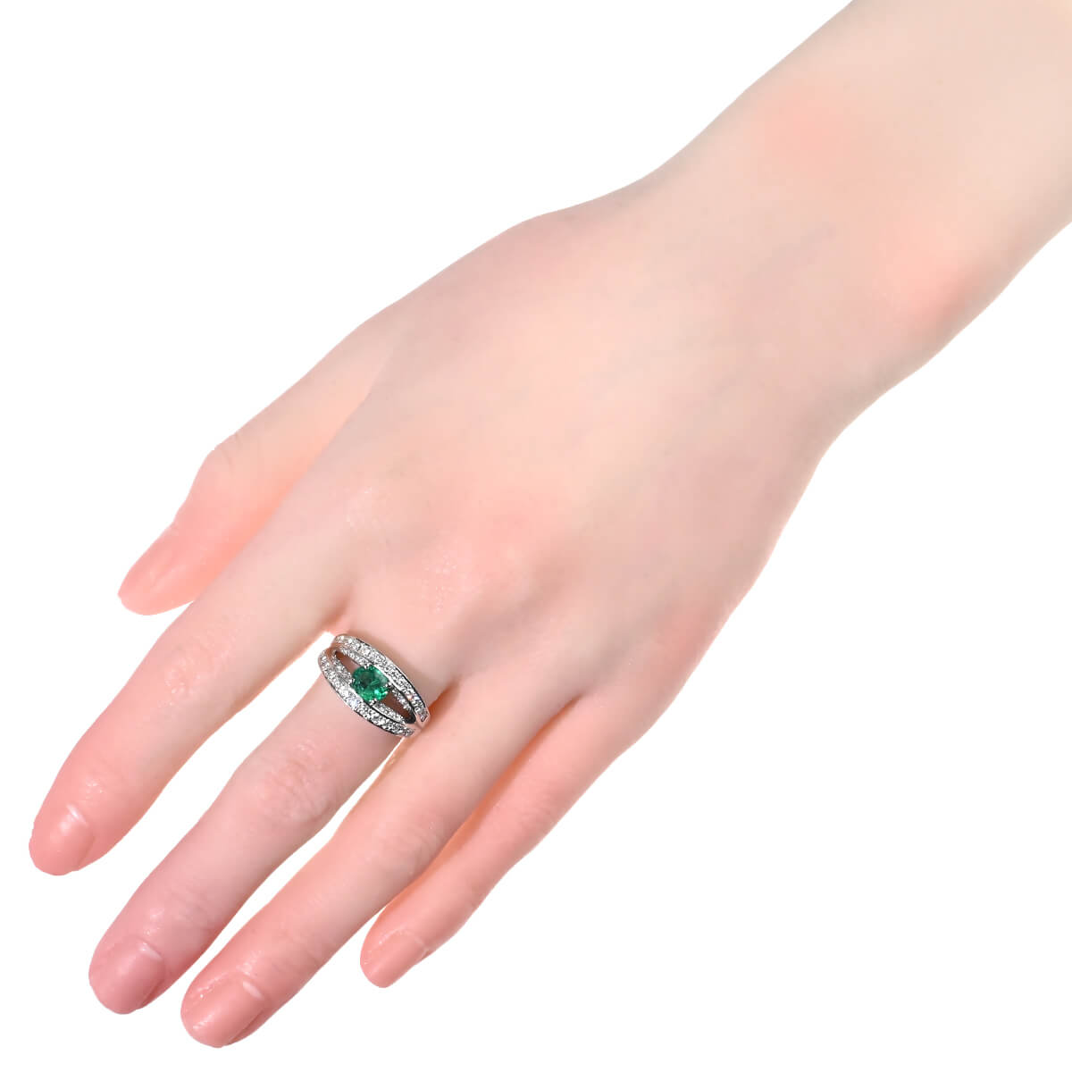 TASAKI（タサキ） TASAKI 1Pエメラルド・ダイヤ リング 中古 