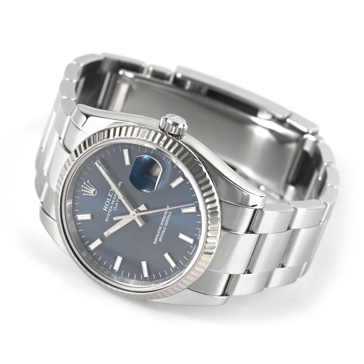 デイト ロレックス ROLEX オイスターパーペチュアルデイト 115234 中古