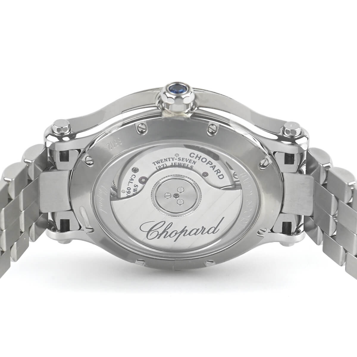 ショパール ハッピースポーツ 腕時計 時計 ステンレススチール 27/8520-21 クオーツ レディース 1年保証 Chopard  中古 Chopard ショパール ハッピースポーツ 腕時計 ステンレススチール 27