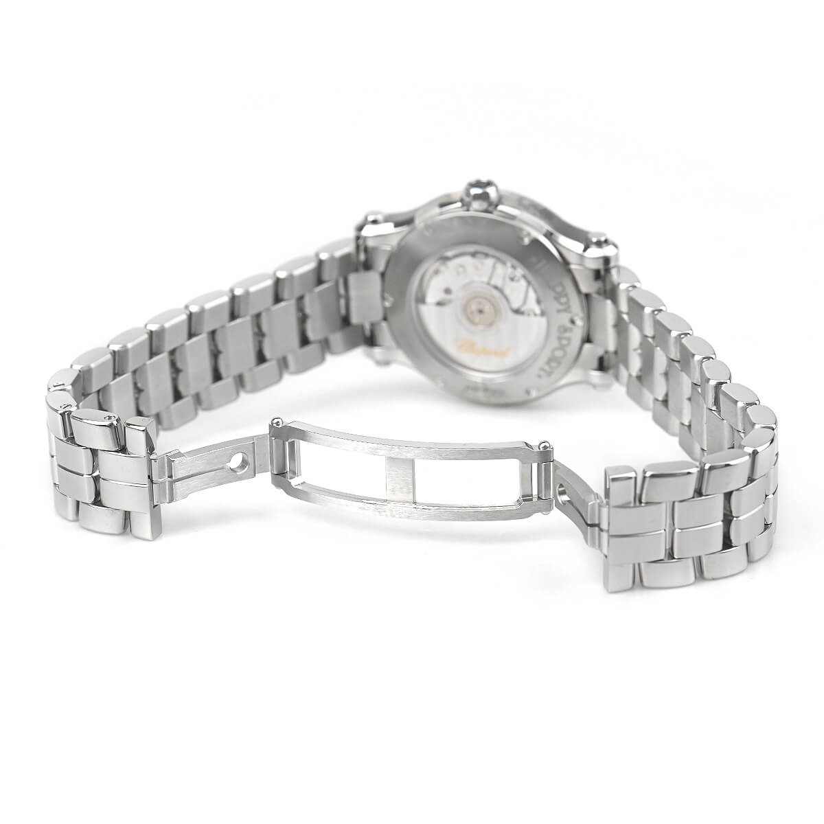 Chopard（ショパール） ハッピースポーツ オートマティック 278573-3009 中古 未使用品 レディース 腕時計 : 宝石広場 ...