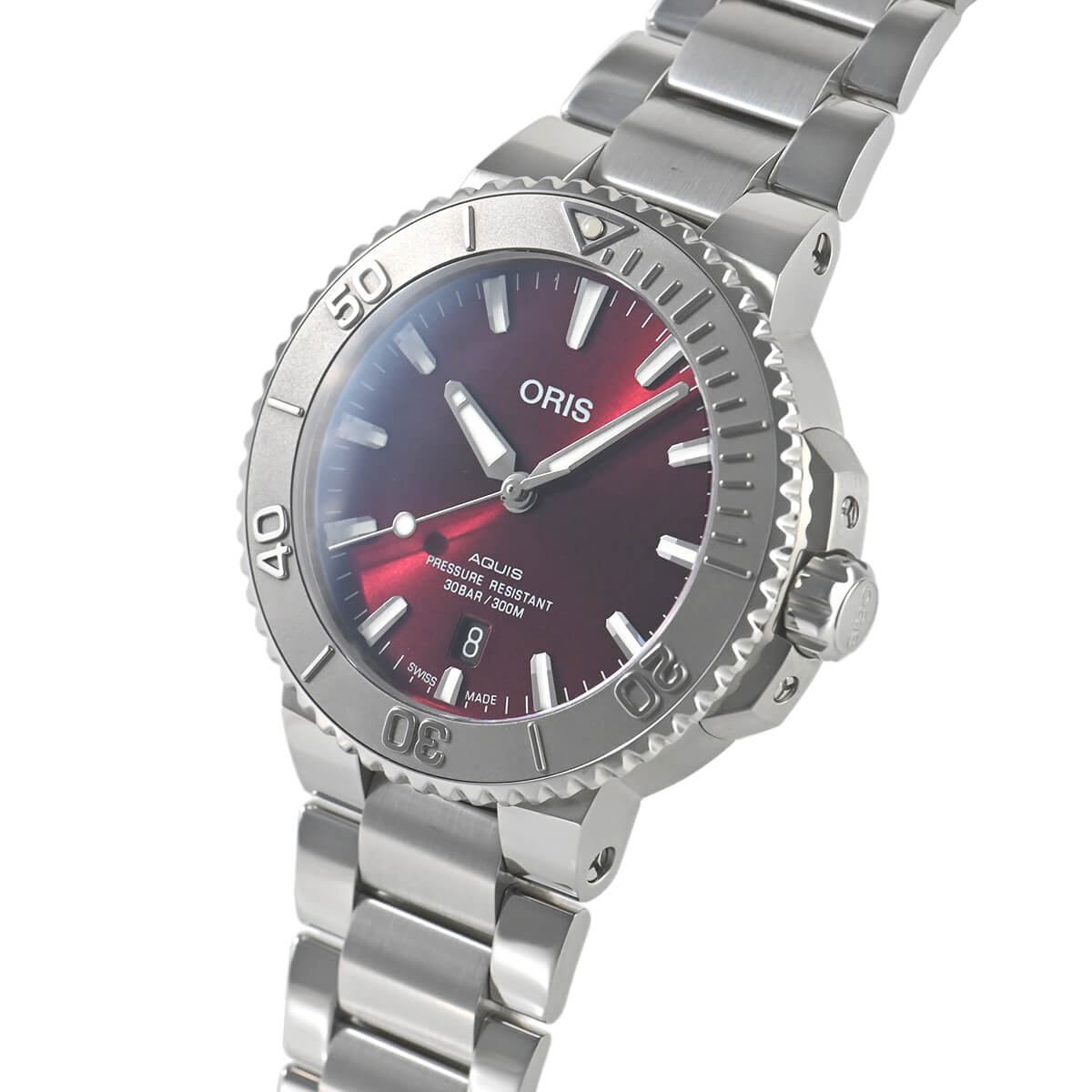 ORIS（オリス） アクイスデイト レリーフ 01 733 7766 4158-07 8 22