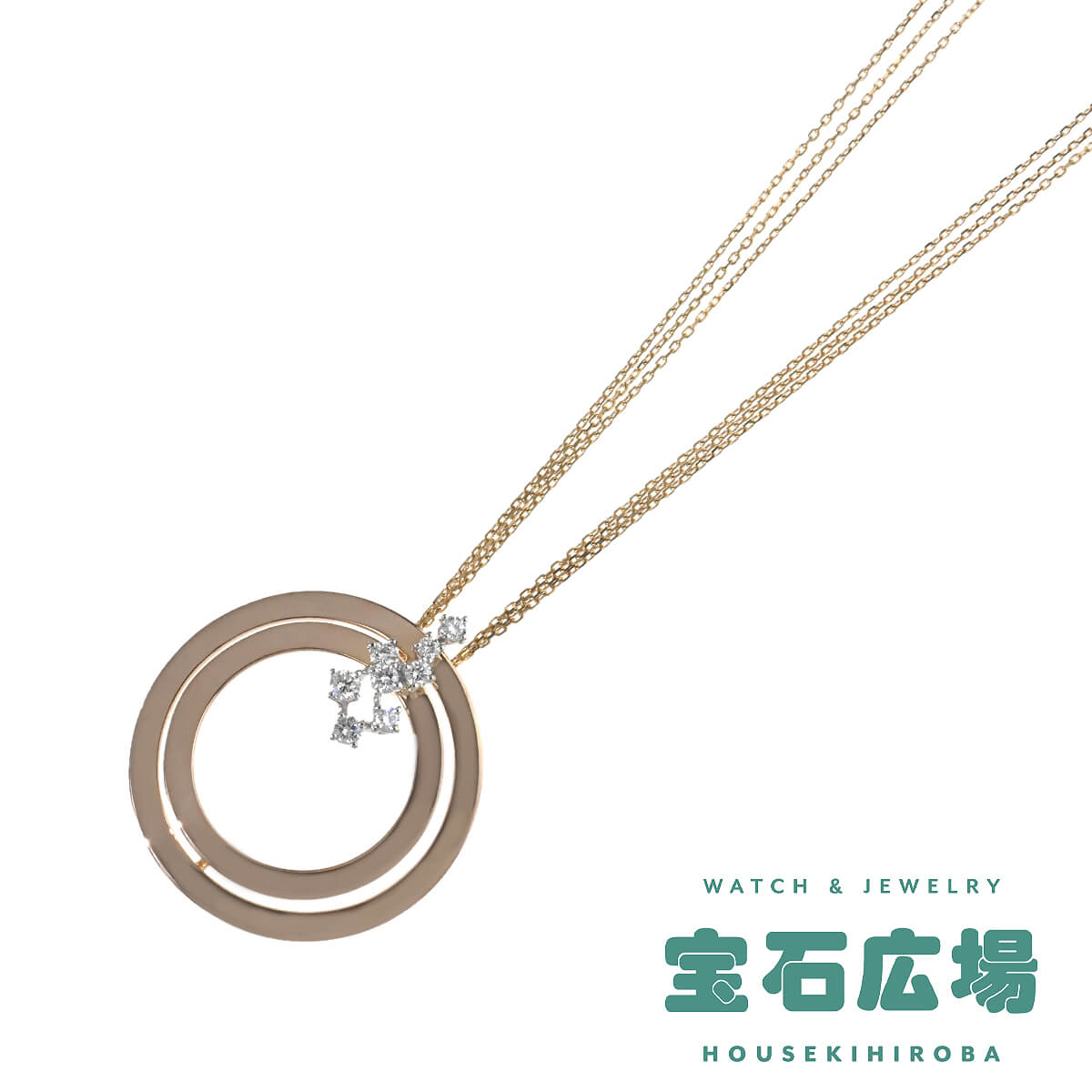ダミアーニ DAMIANI ソフィアローレン ダイヤ ペンダントネックレス  中古 レディース ジュエリー