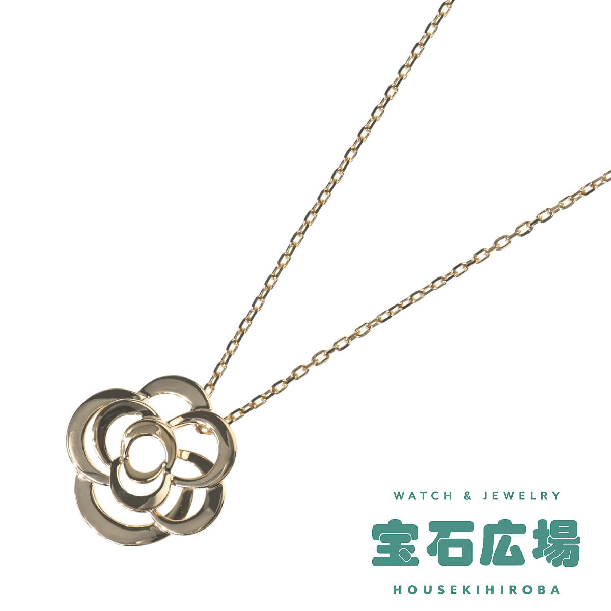 CHANEL（シャネル） カメリアペンダントネックレス（M） J2925 中古