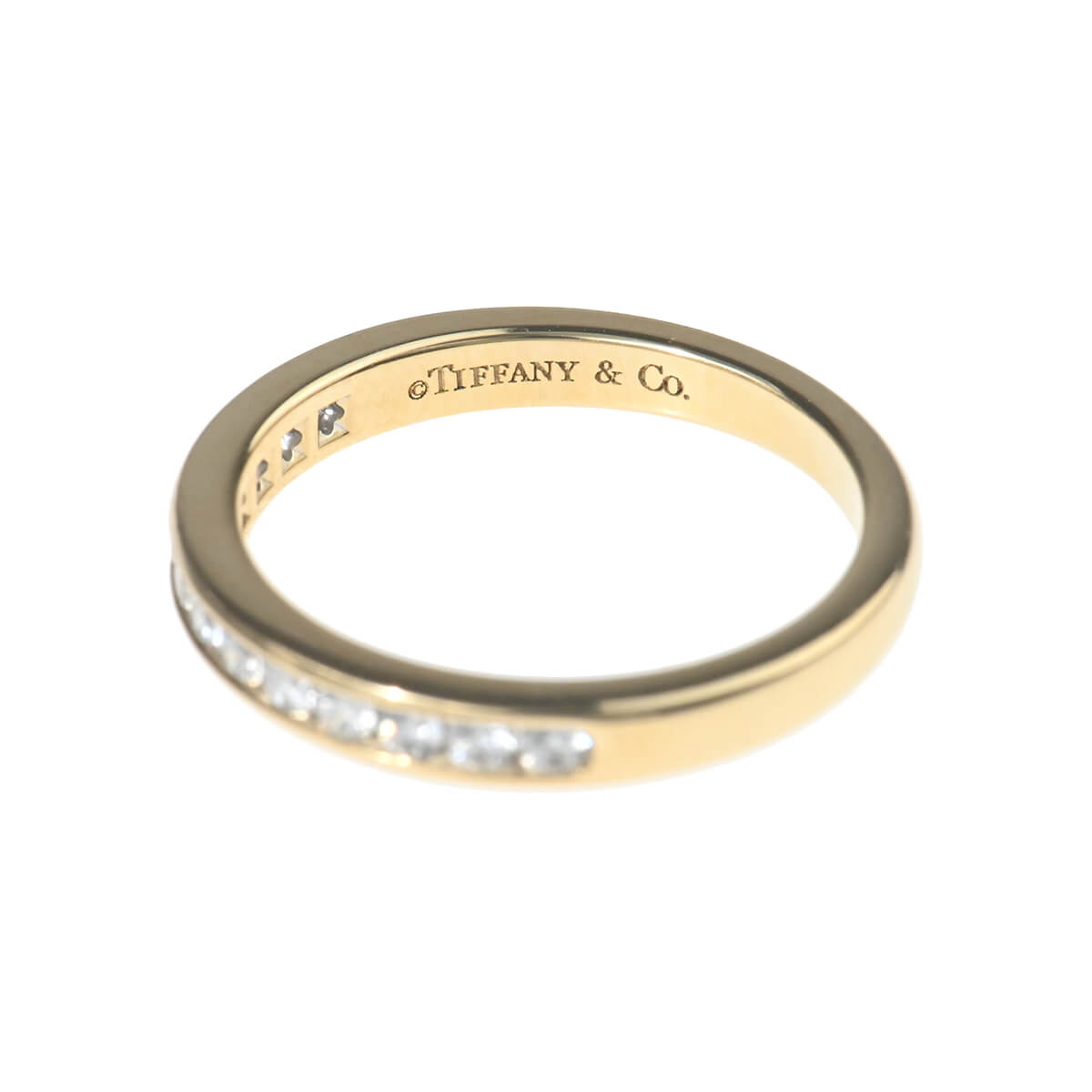 TIFFANY&Co.（ティファニー） ハーフサークルバンド 13Pダイヤ リング