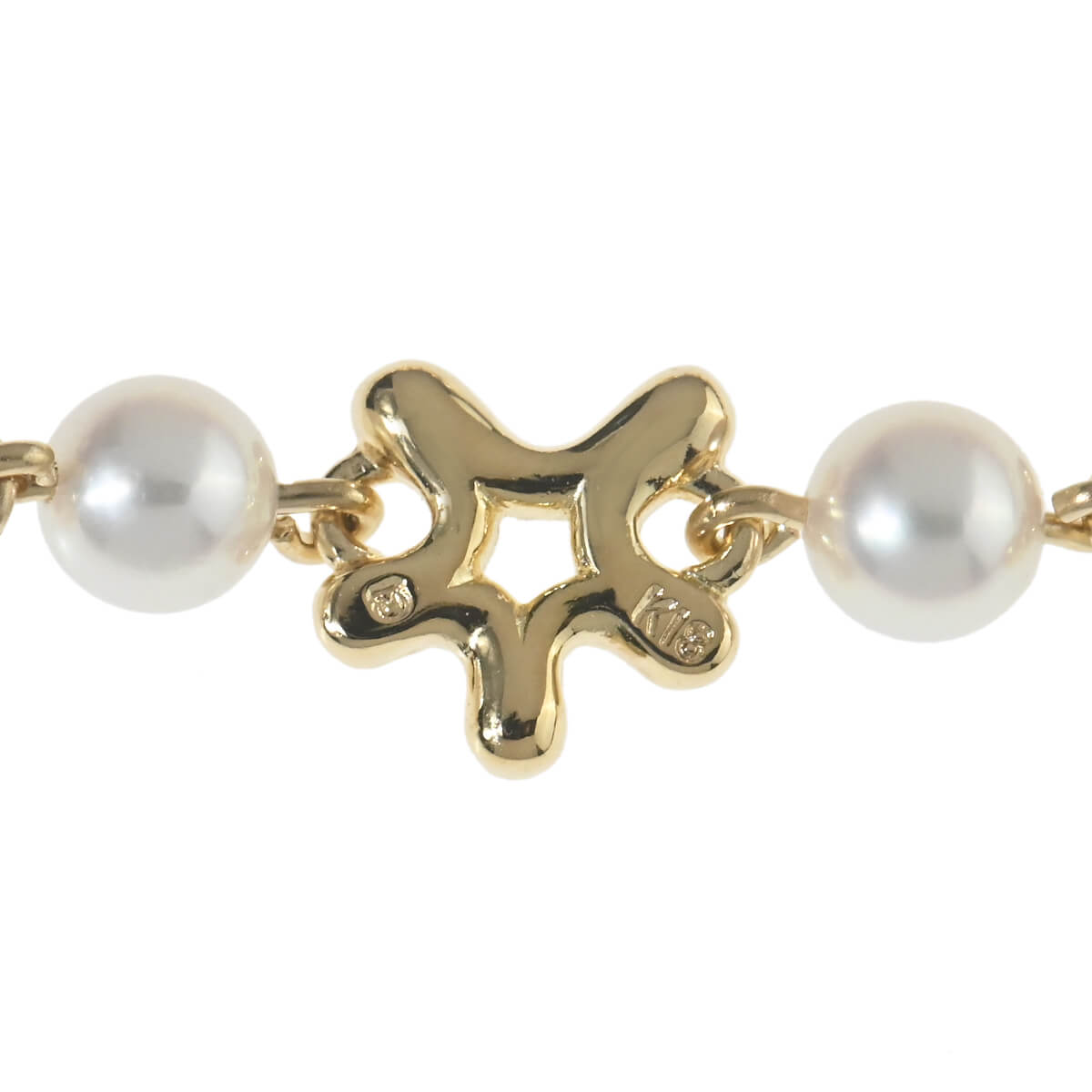 【美品】MIKIMOTO ベビーパールブレスレット MIKIMOTO/ミキモト】 ベビーパール 4.7mm ブレスレット K18