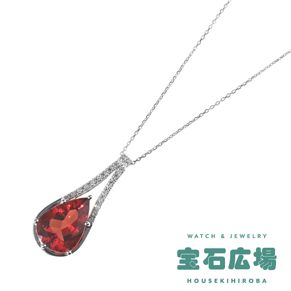 タサキ TASAKI アンデシン・ダイヤ ペンダントネックレス  中古 レディース ジュエリー
