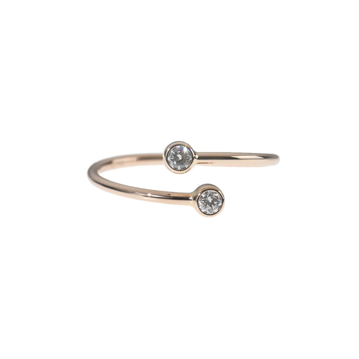 TIFFANY&Co.（ティファニー） エルサ・ペレッティ フープ 2Pダイヤ 