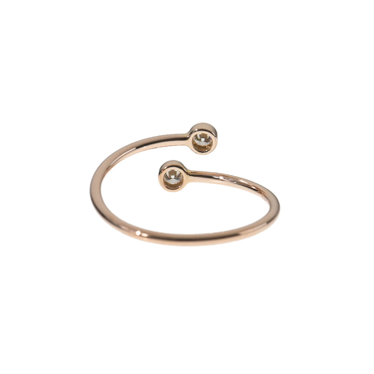 TIFFANY&Co.（ティファニー） エルサ・ペレッティ フープ 2Pダイヤ 