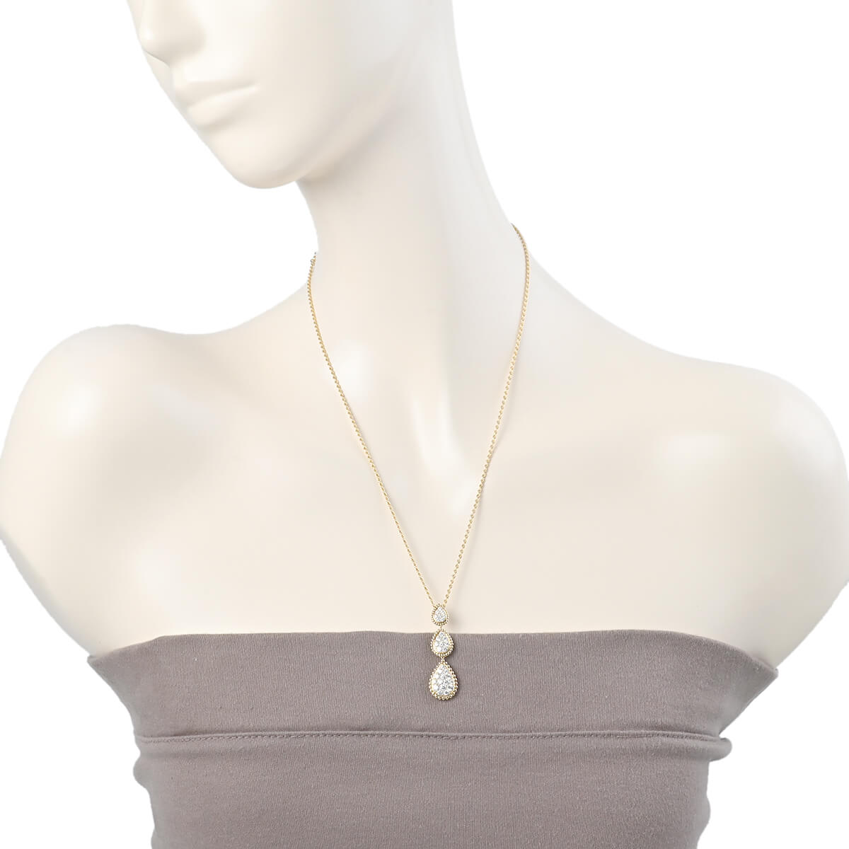 BOUCHERON（ブシュロン） セルパンボエム 3モチーフ ダイヤ ペンダント 