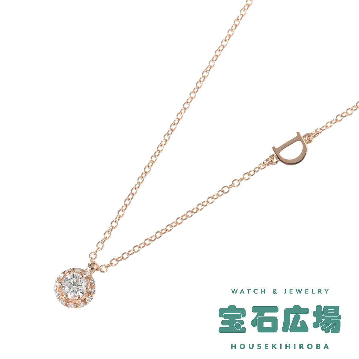 ダミアーニ DAMIANI ミヌー 1Pダイヤ・ダイヤ ペンダントネックレス 20091060 中古 レディース ジュエリー