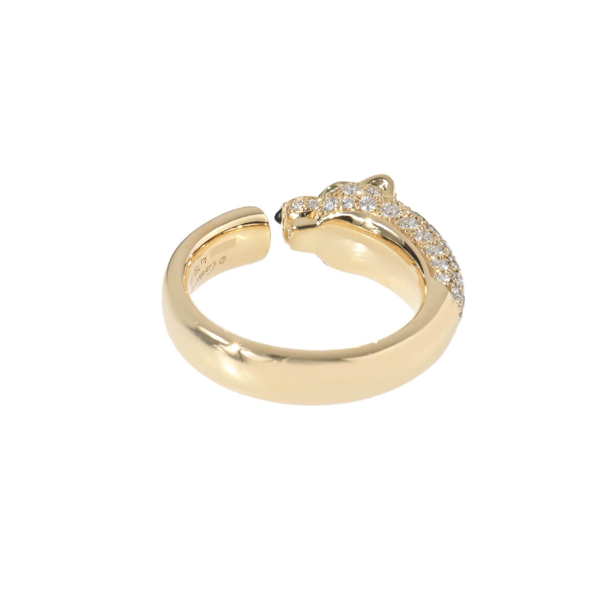 カルティエ Cartier パンテール ドゥ カルティエ オニキス・ツァボライトガーネット・ダイヤ リング N4765849 中古 ユニセックス ジュエリー_2