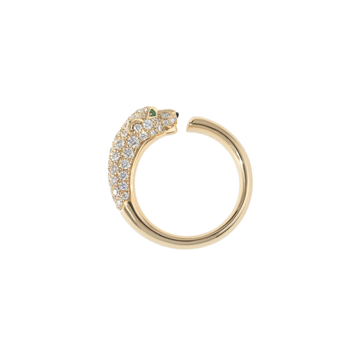 カルティエ Cartier パンテール ドゥ カルティエ オニキス・ツァボライトガーネット・ダイヤ リング N4765849 中古 ユニセックス ジュエリー_5