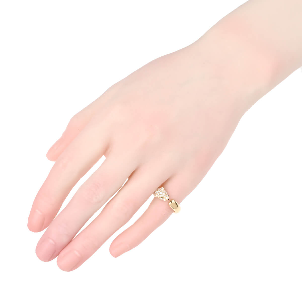 カルティエ Cartier パンテール ドゥ カルティエ オニキス・ツァボライトガーネット・ダイヤ リング N4765849 中古 ユニセックス ジュエリー_7