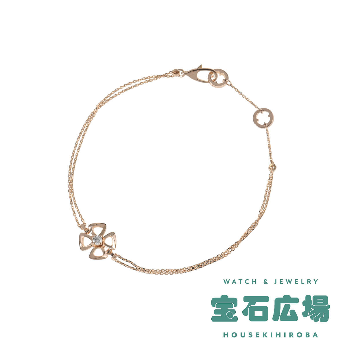 BVLGARI（ブルガリ） フィオレヴァー 1Pダイヤ ブレスレット（ML 
