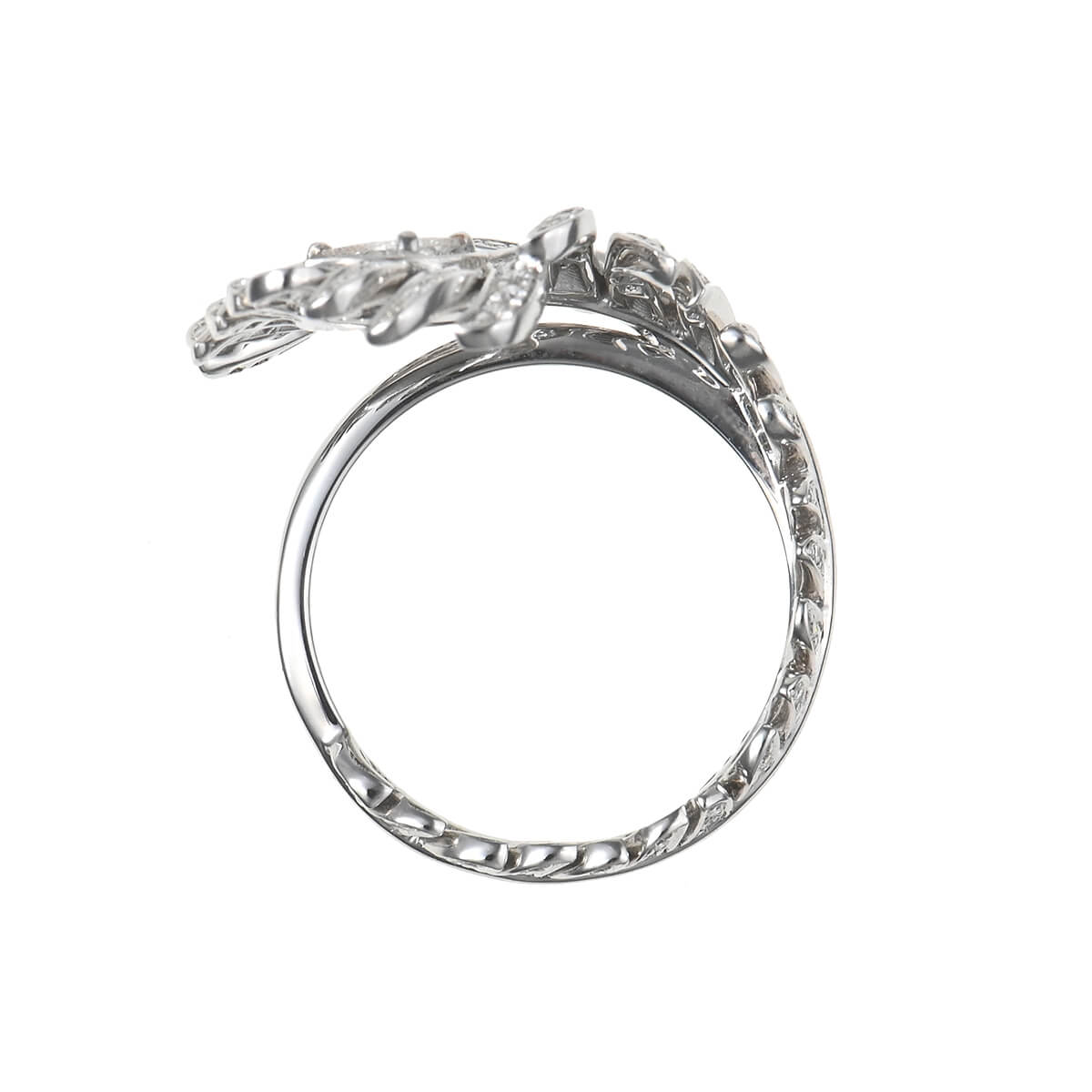 BOUCHERON（ブシュロン） プリュム ドゥ パオン（スモール） 1Pローズ 