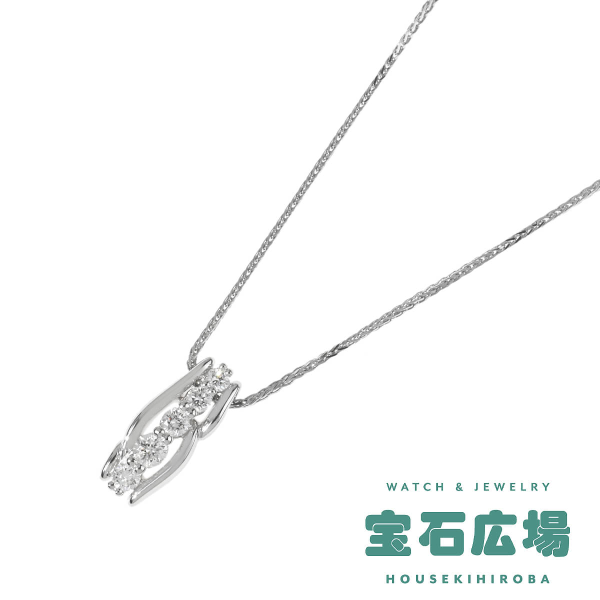 ノーブランド ダイヤ ペンダントネックレス  中古 レディース ジュエリー